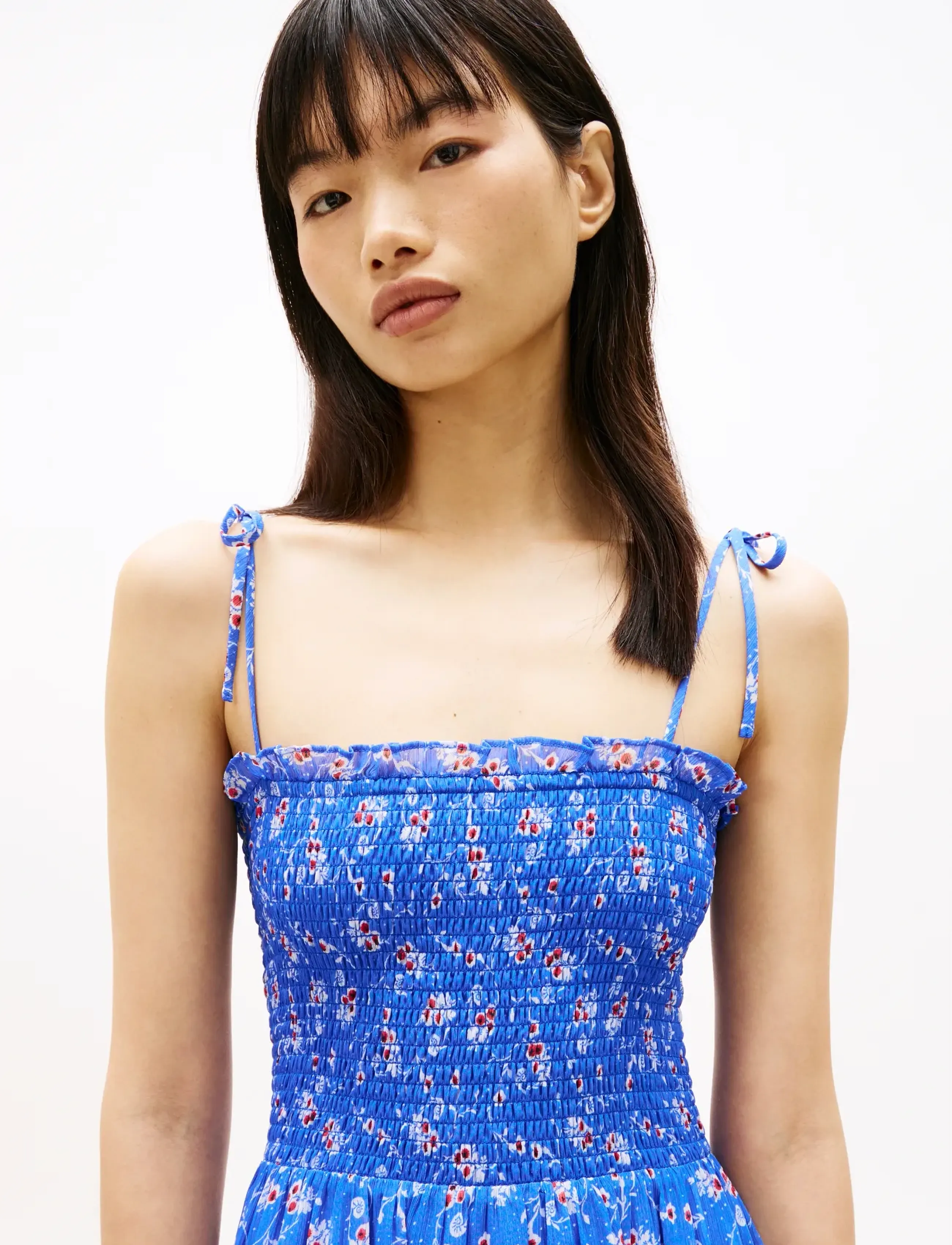 Tommy Jeans - TJW AOP CHIFFON MAXI DRESS EXT - vasaras kleitas - empire blue aop - 2
