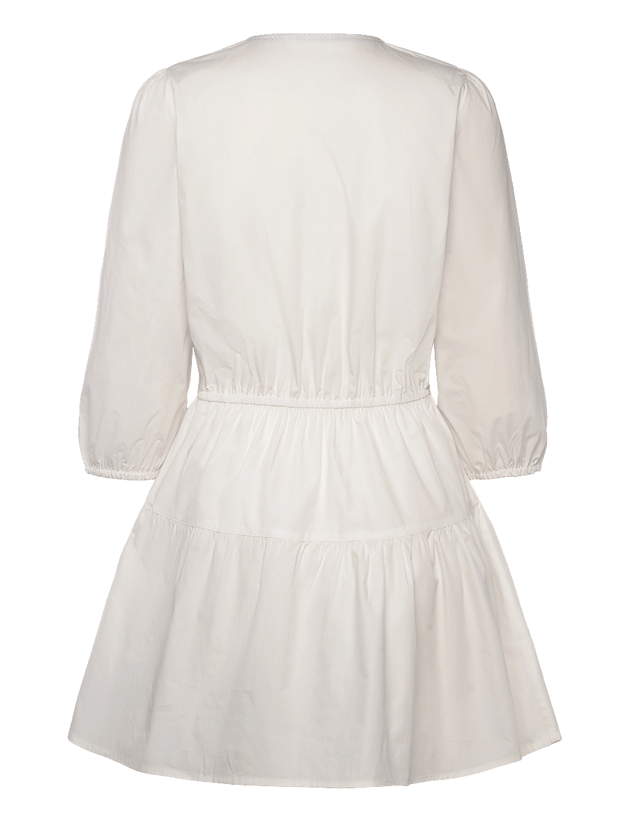 Tommy Jeans - TJW POPLIN TIERED MINI DRESS EXT - kesämekot - ecru - 2