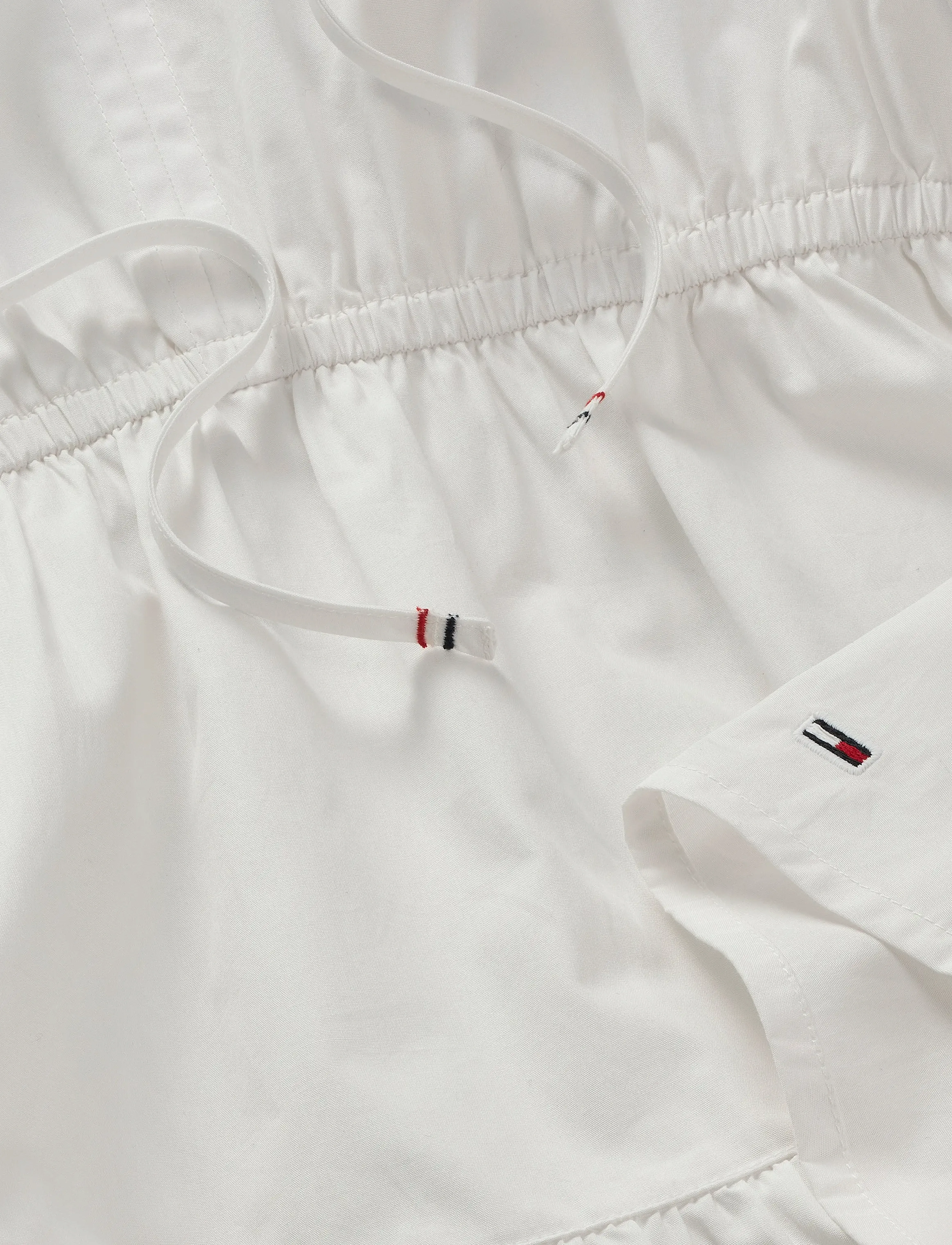 Tommy Jeans - TJW POPLIN TIERED MINI DRESS EXT - summer dresses - ecru - 5