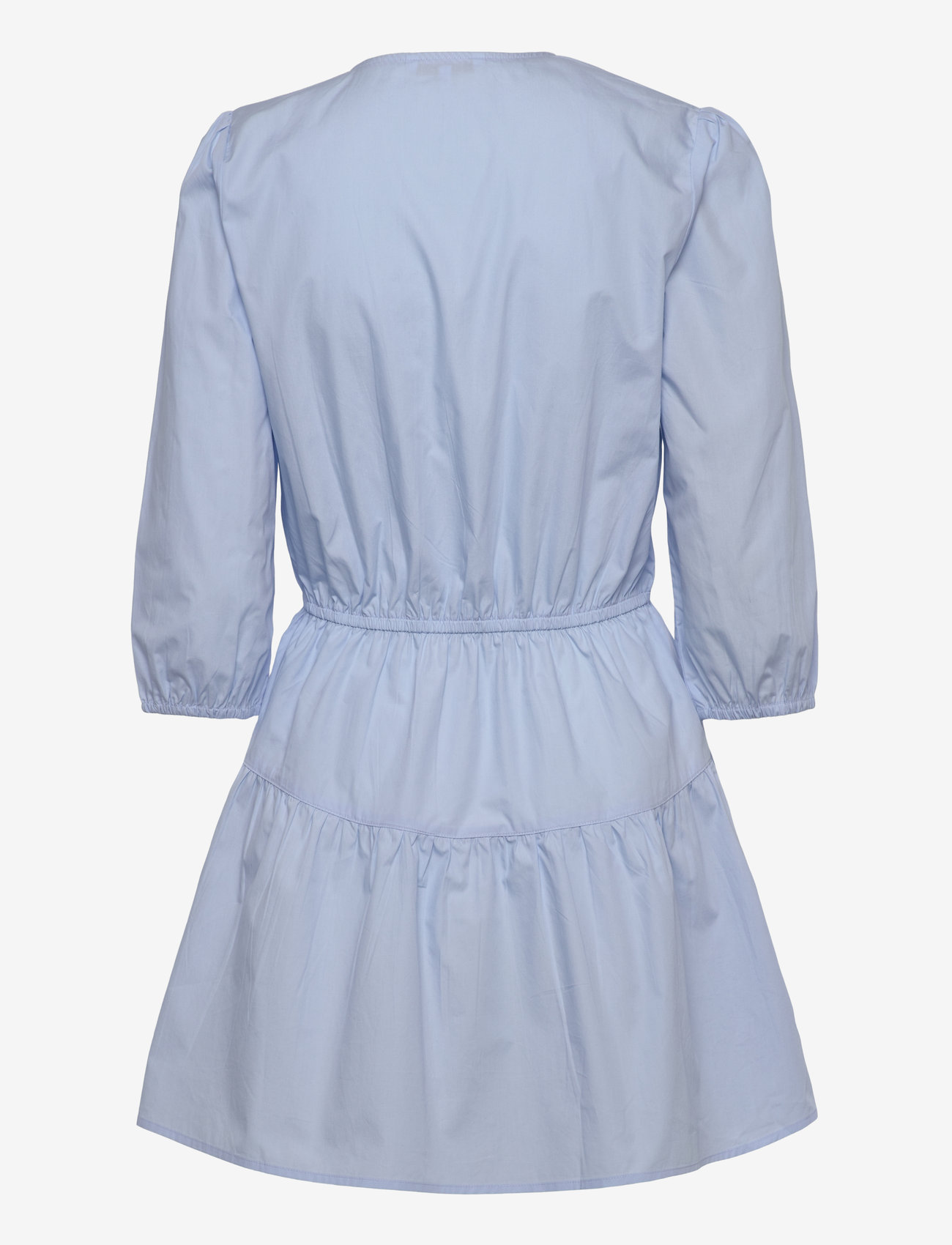 Tommy Jeans - TJW POPLIN TIERED MINI DRESS EXT - sommarklänningar - sweet blue - 2