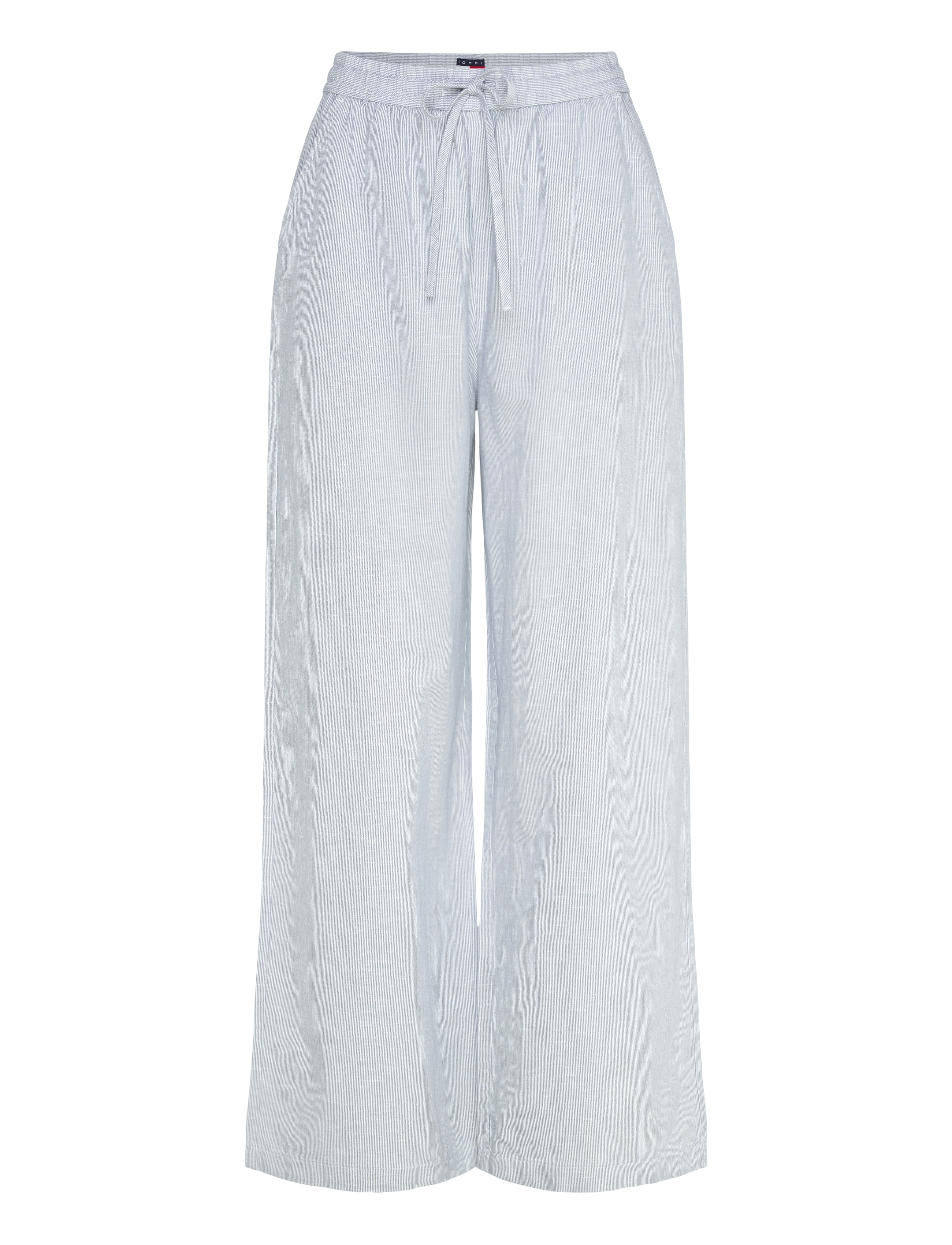 Tommy Jeans - TJW LINEN PANT - colorado blue / stripe - 1