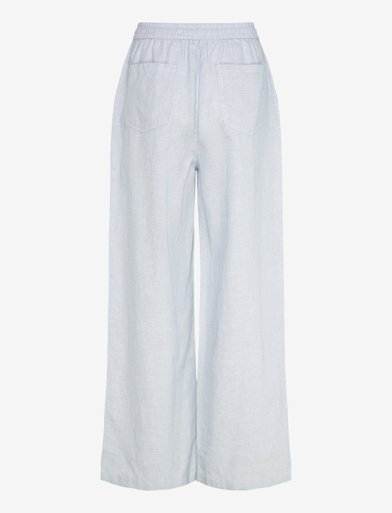 Tommy Jeans - TJW LINEN PANT - hørbukser - colorado blue / stripe - 2