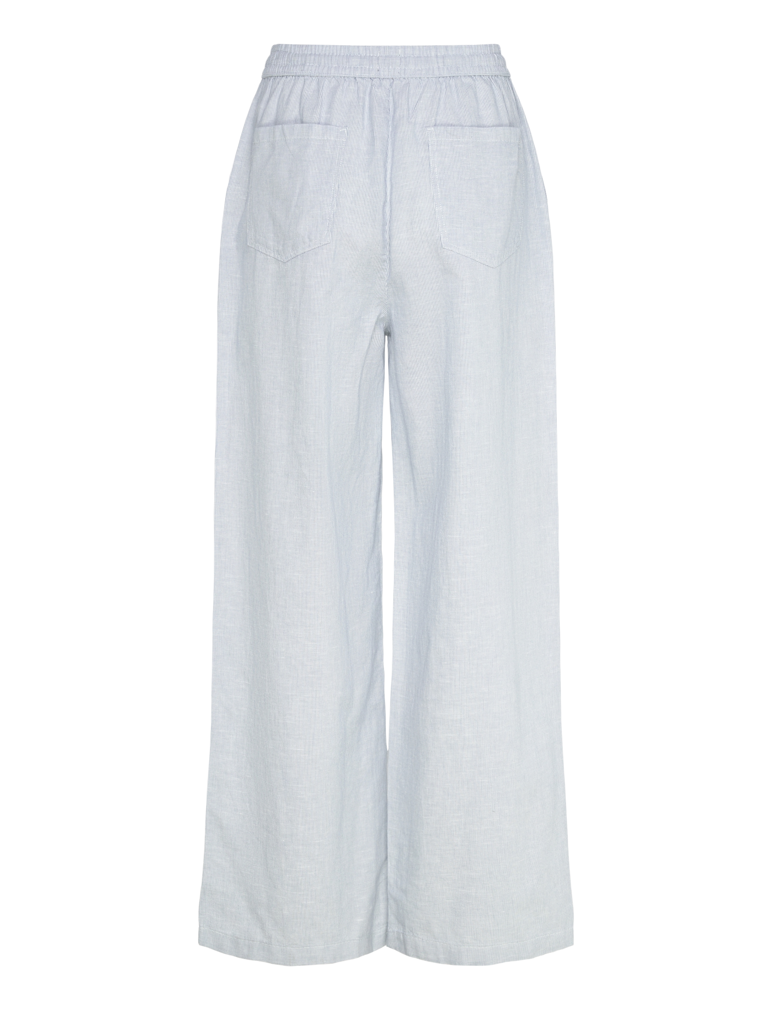 Tommy Jeans - TJW LINEN PANT - colorado blue / stripe - 2