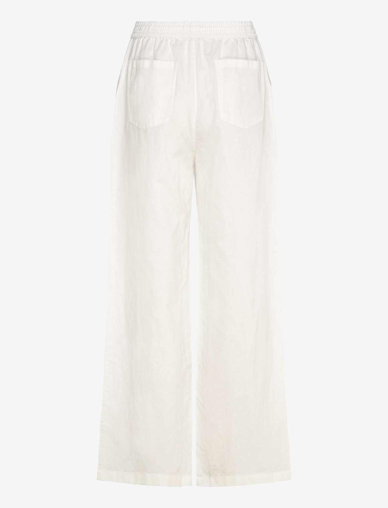 Tommy Jeans - TJW LINEN PANT - hørbukser - ecru - 2