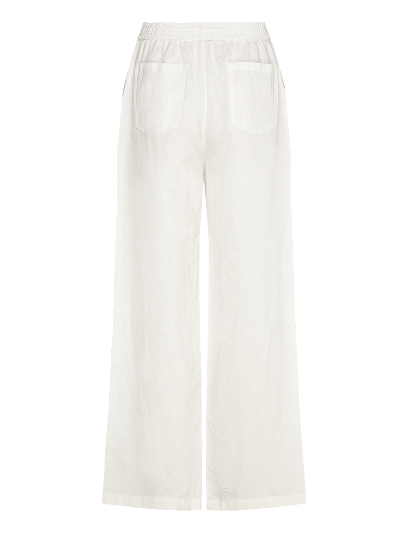 Tommy Jeans - TJW LINEN PANT - hørbukser - ecru - 2
