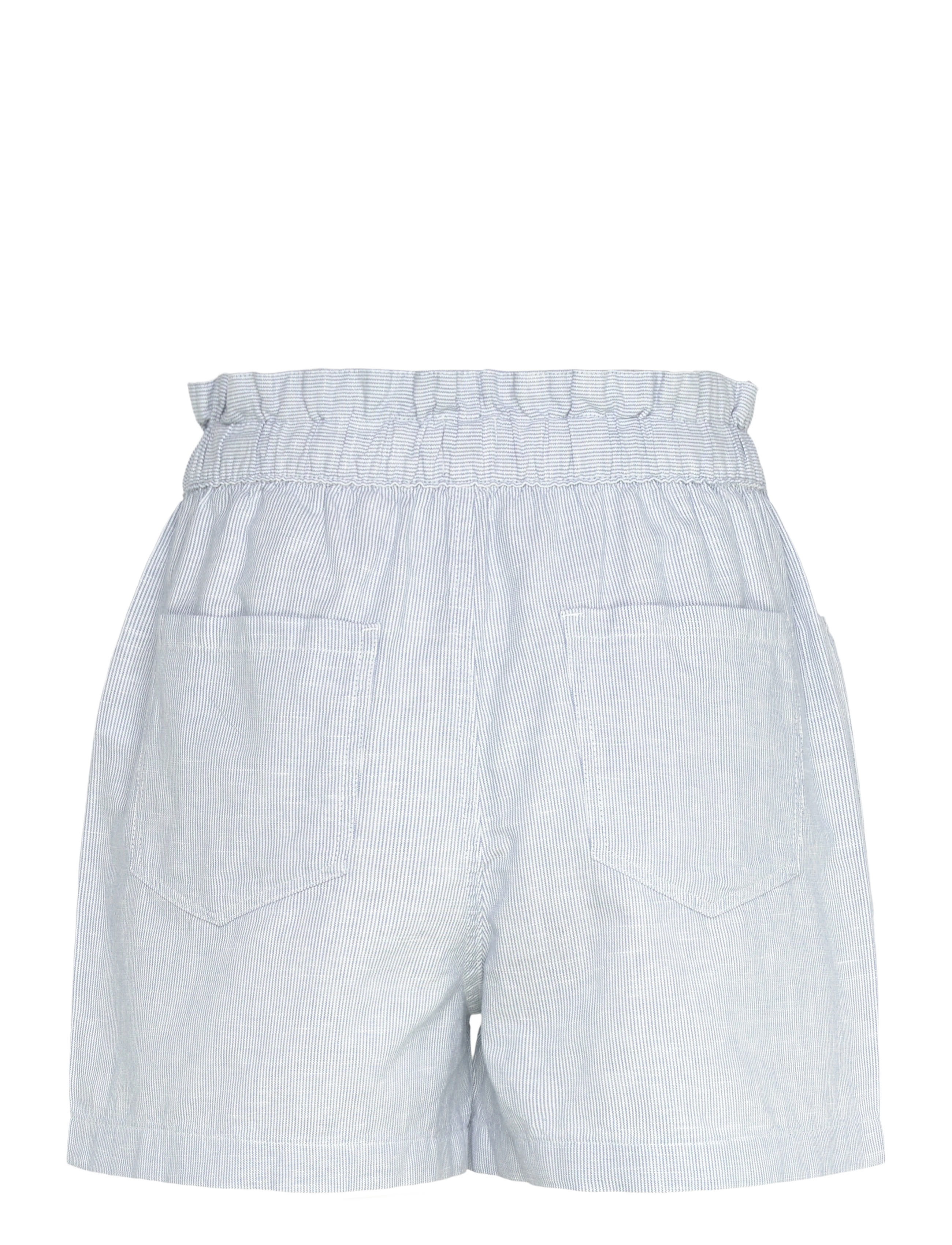 Tommy Jeans - TJW COTTON LINEN SHORT - paperbag shorts - colorado blue / stripe - 2