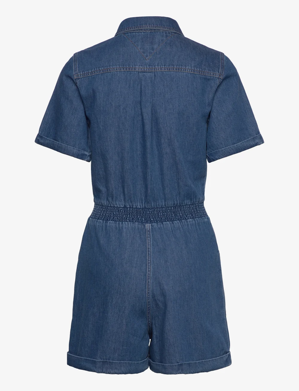 Tommy Jeans - TJW LT DENIM PLAYSUIT - jeanskleider - denim medium - 2