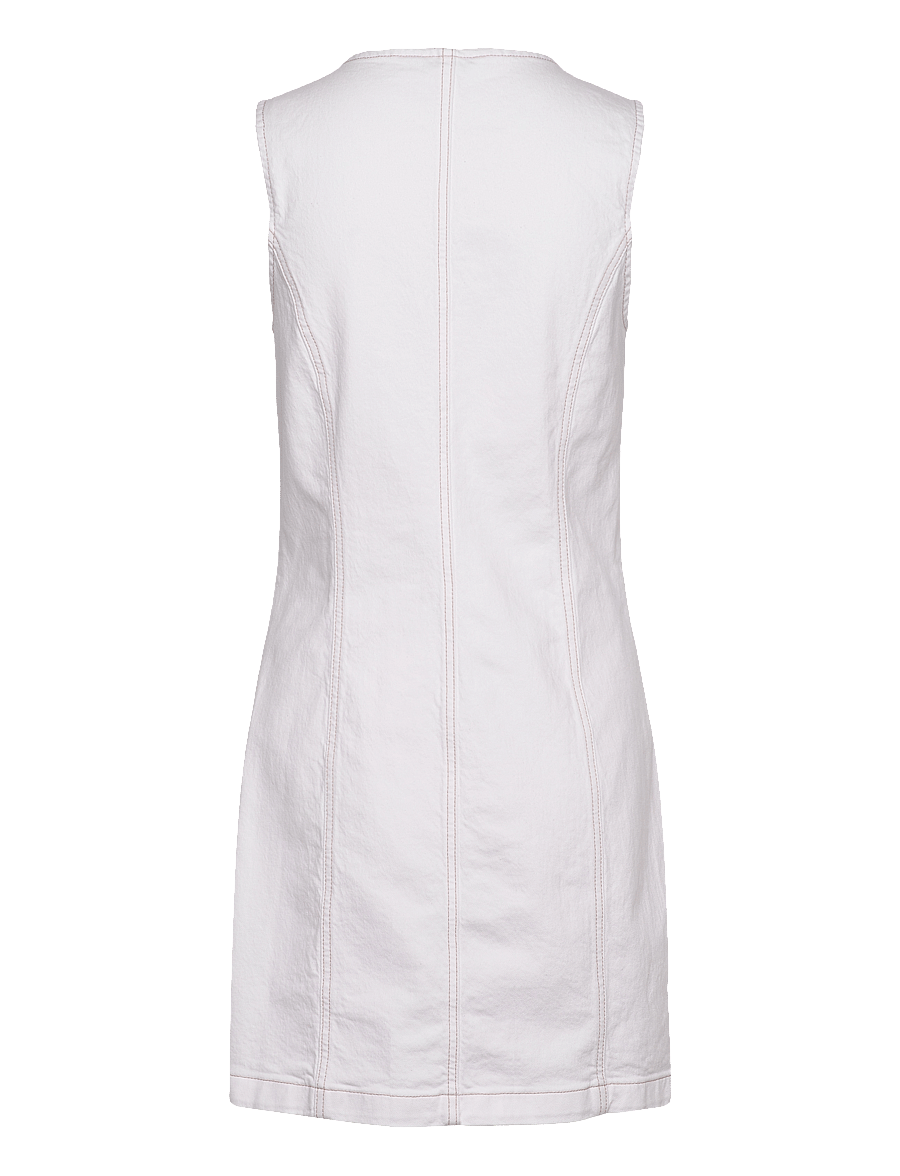 Tommy Jeans - SLVLS SLIM DRESS BI6190 - jeanskleider - denim white - 2