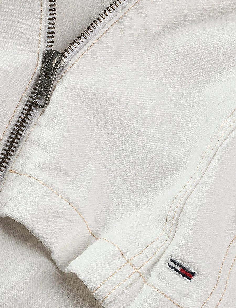 Tommy Jeans - SLVLS SLIM DRESS BI6190 - jeanskleider - denim white - 5