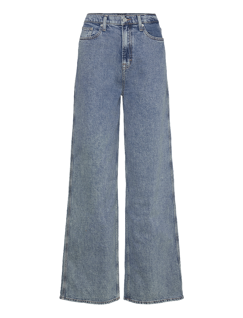 Tommy Jeans - CLAIRE HGH WD AI4136 - hosen mit weitem bein - denim medium - 1