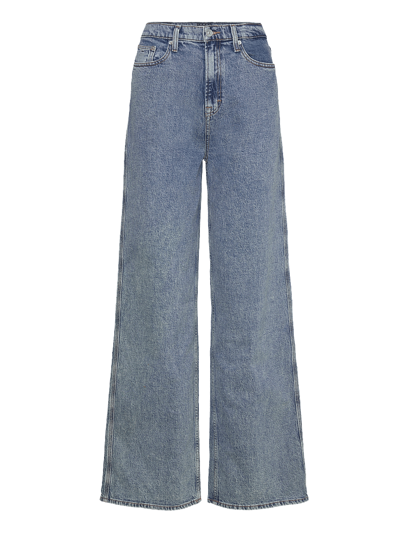 Tommy Jeans - CLAIRE HGH WD AI4136 - wide leg jeans - denim medium - 1