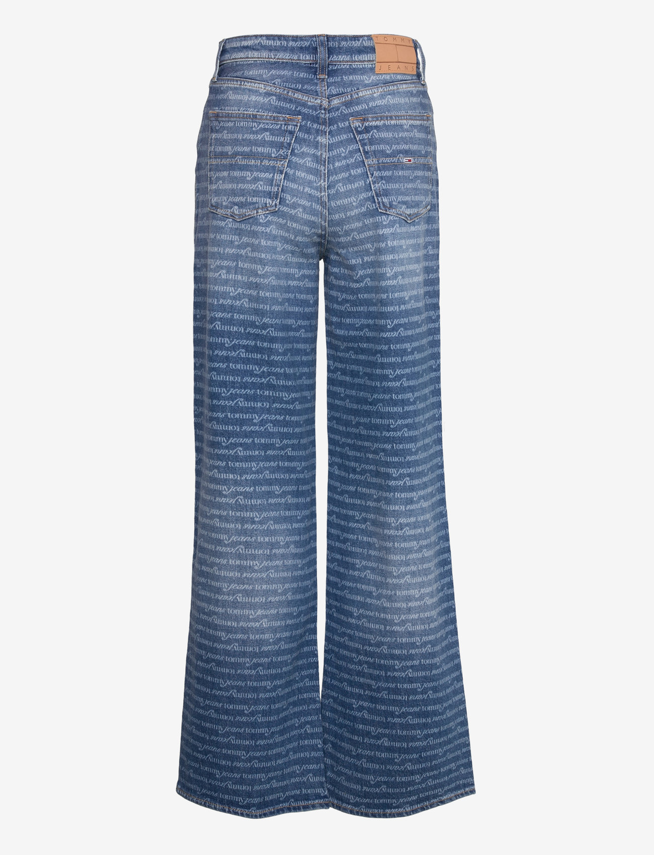 Tommy Jeans - CLAIRE HR WD AI6154 - hosen mit weitem bein - denim dark - 1