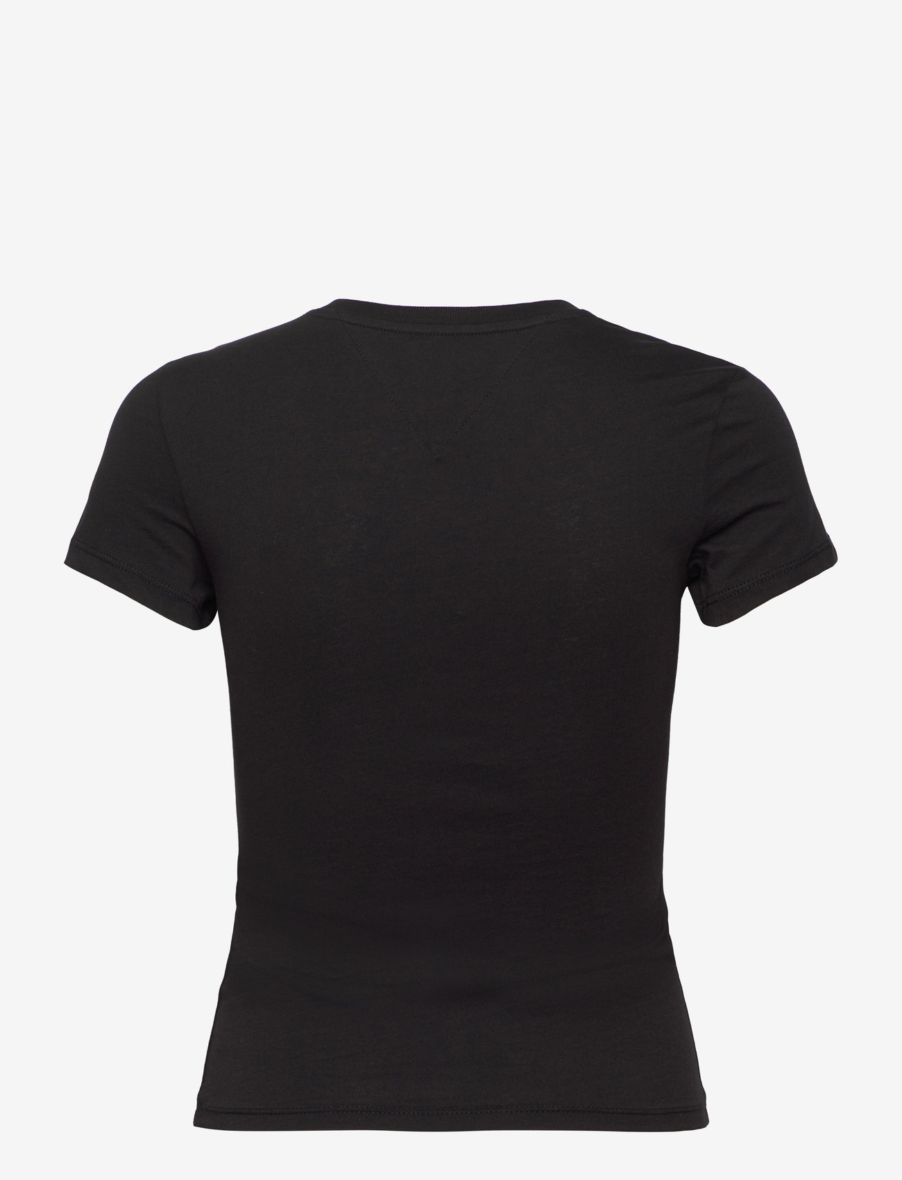 Tommy Jeans - TJW SLIM C-NECK TEE - t-särgid - black - 2