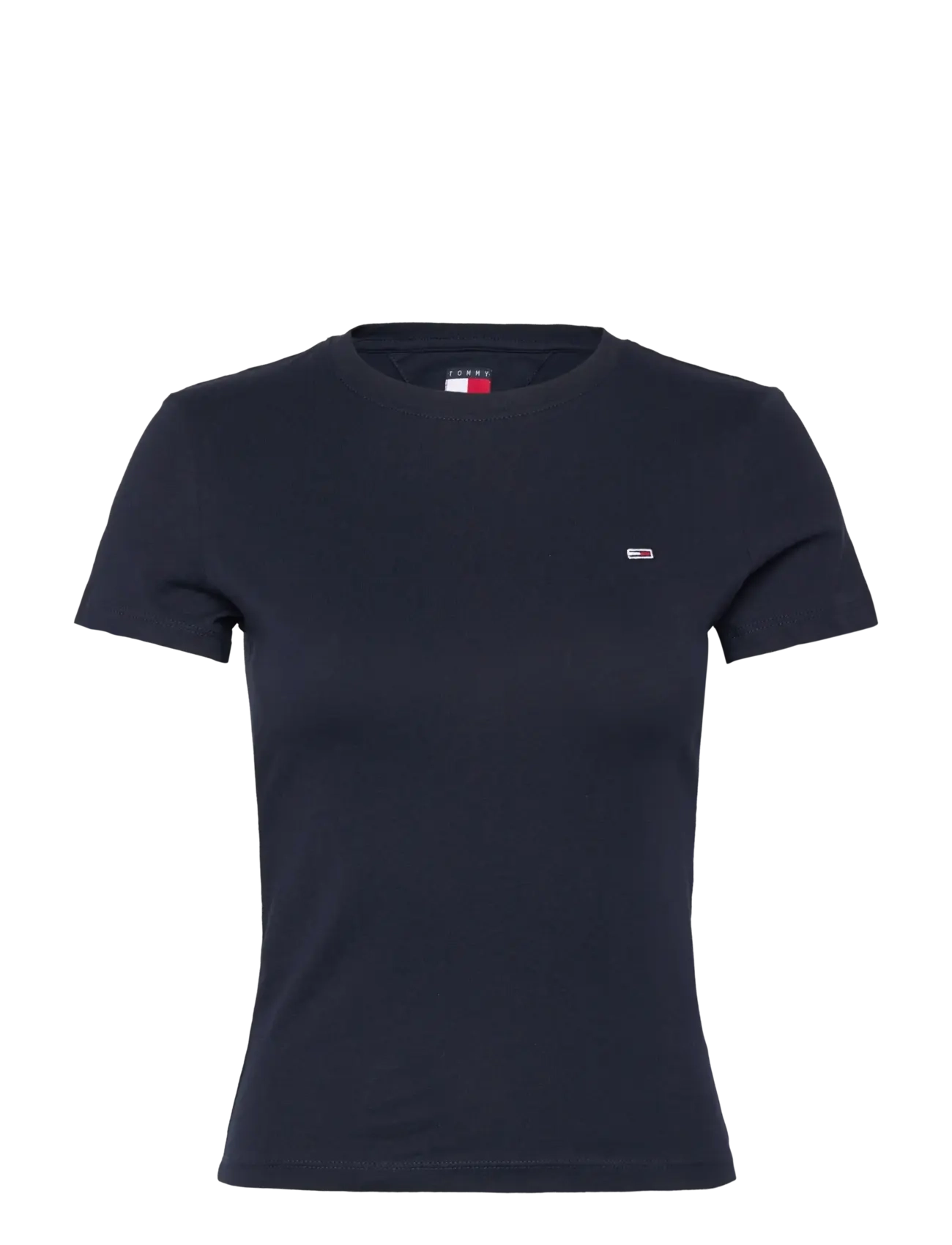 Tommy Jeans TJW SLIM C-NECK TEE - Kampagne - DARK NIGHT NAVY / navy