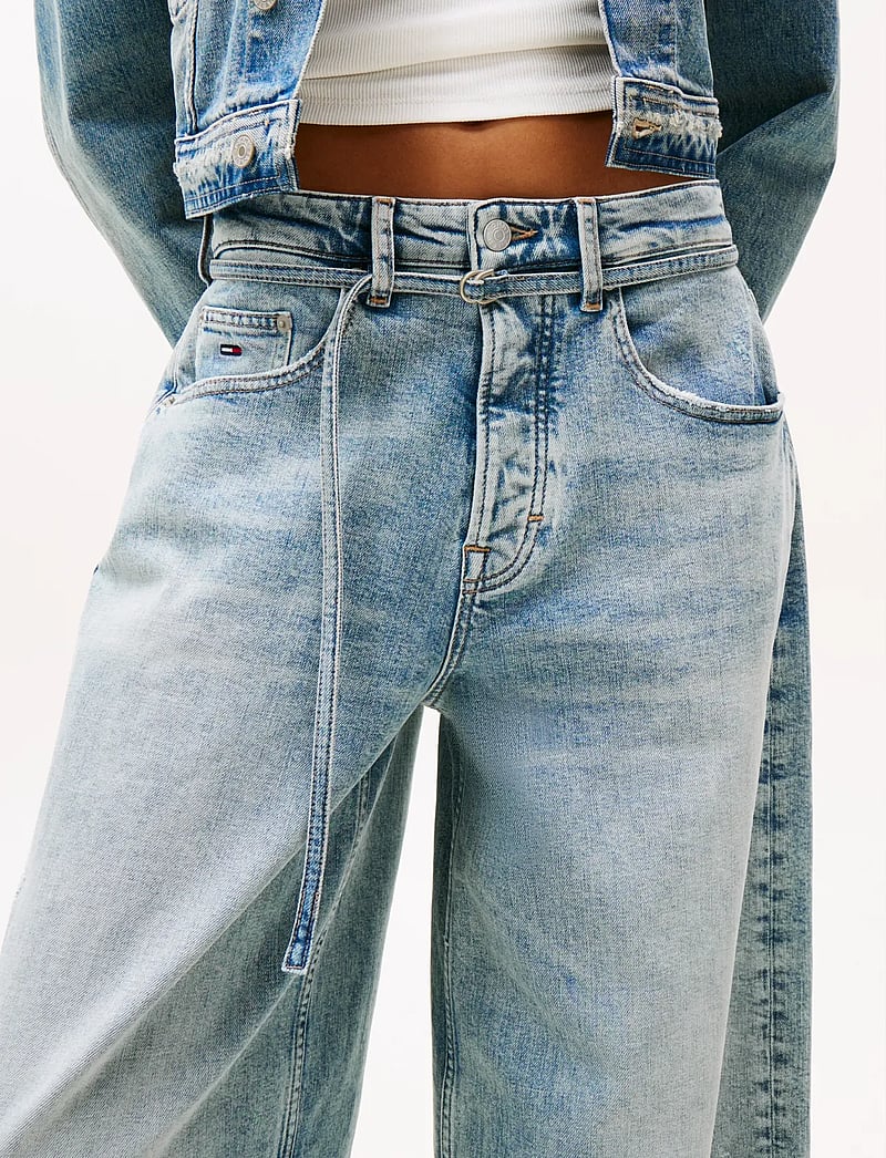 Tommy Jeans - CHARLIE MR LS WD BELT CBF CI6137 - brede jeans - denim mid light blue - 3