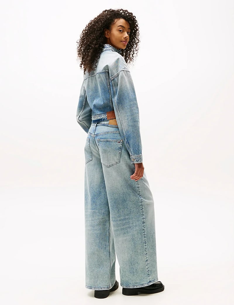 Tommy Jeans - CHARLIE MR LS WD BELT CBF CI6137 - brede jeans - denim mid light blue - 4