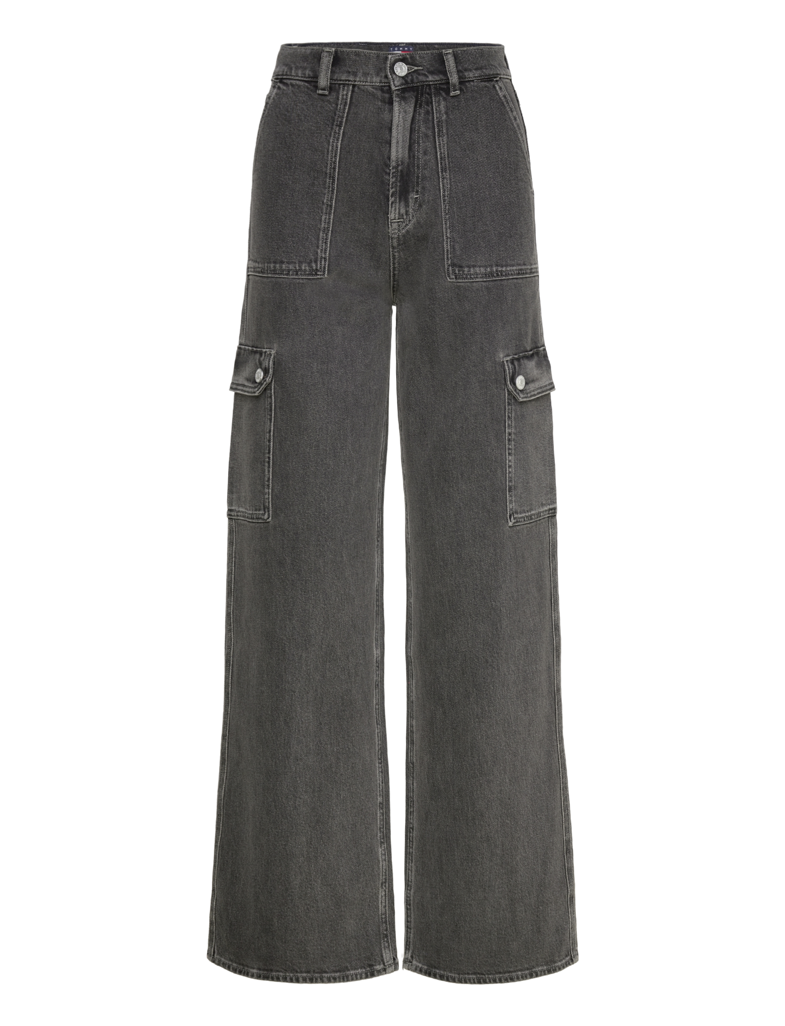 Tommy Jeans CLAIRE HR WD CARGO CI4171 - Jeans - DENIM GREY / grey