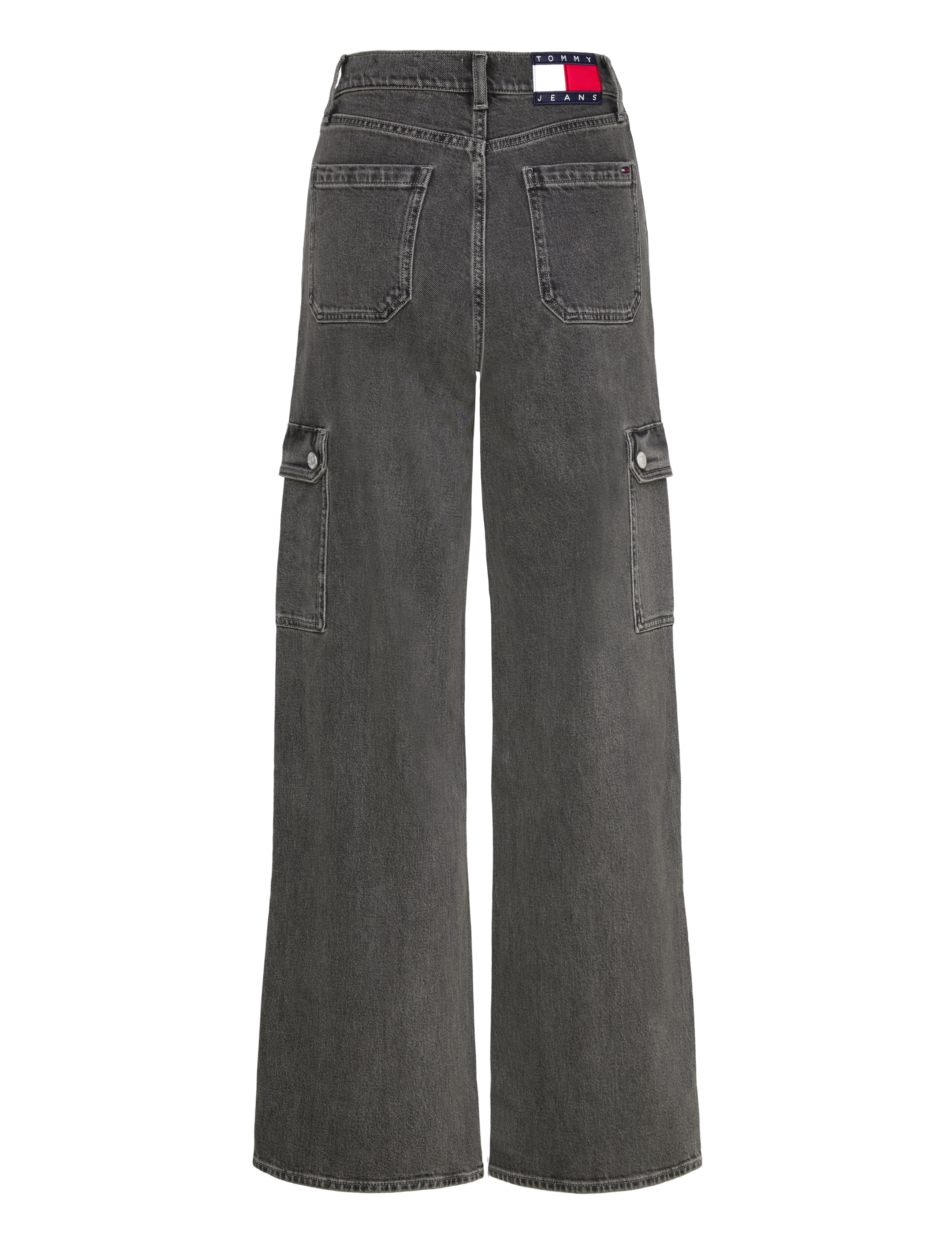 Tommy Jeans - CLAIRE HR WD CARGO CI4171 - cargo-hosen - denim grey - 2