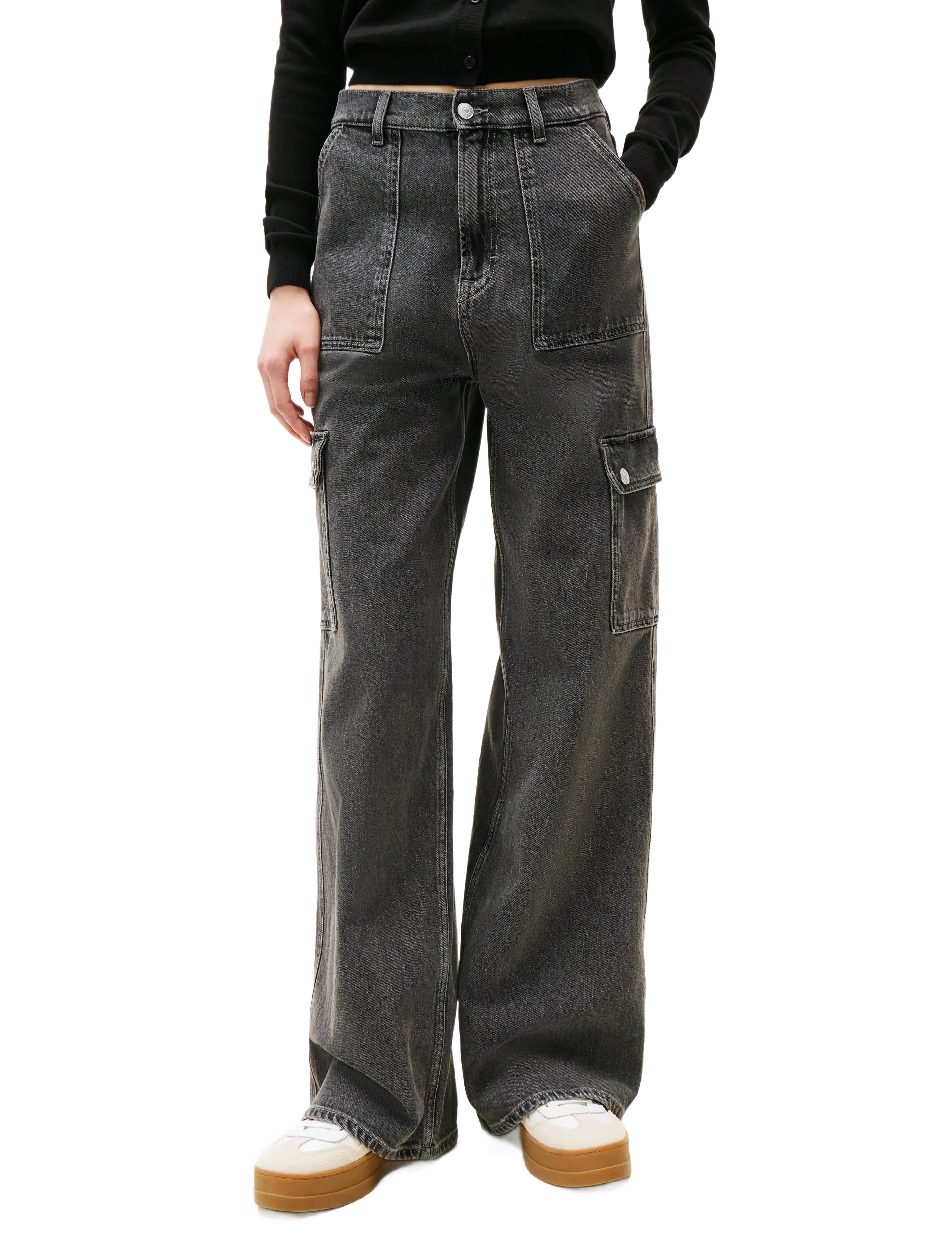 TOMMY JEANS Claire Hr Wd Cargo Ci4171 jeans dam – bild 5