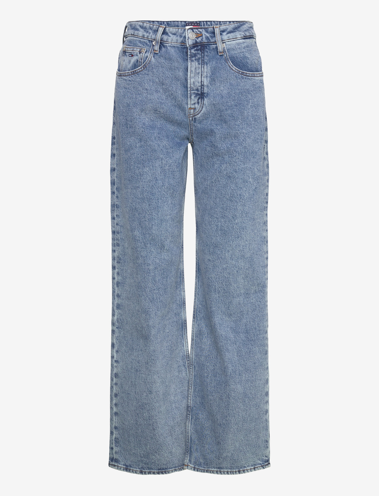 Tommy Jeans - MIA MR RLXD STR CBF AI4136 - regular jeans - denim mid light blue - 1