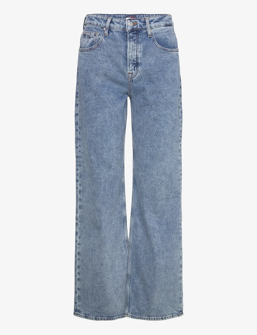 Tommy Jeans - MIA MR RLXD STR CBF AI4136 - regular jeans - denim mid light blue - 1