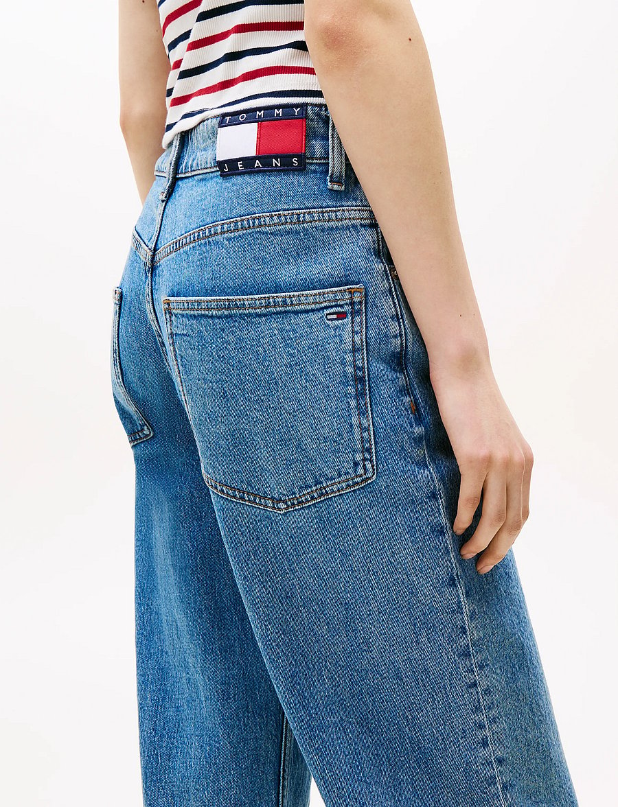 Tommy Jeans - MIA MR RLXD STR CBF AI4136 - regular jeans - denim mid light blue - 5