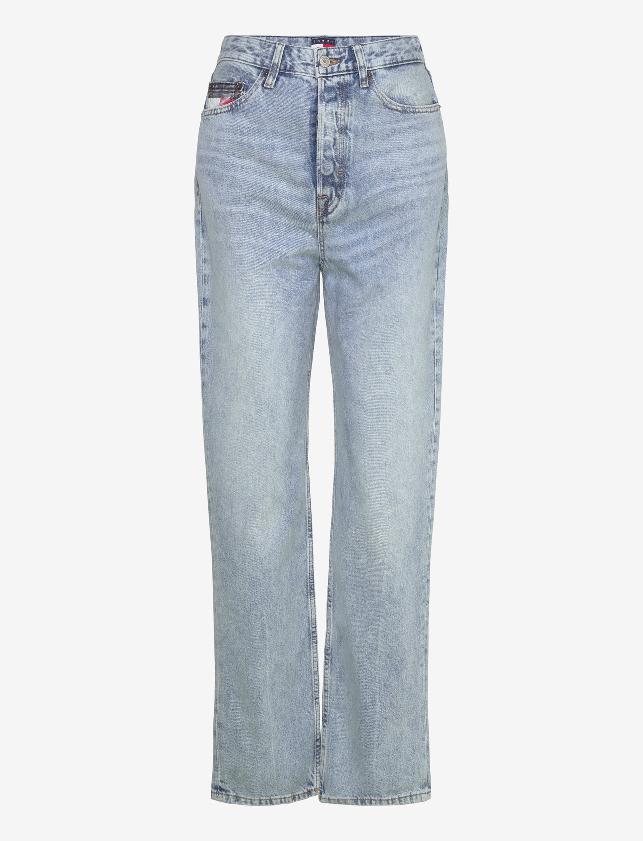 Tommy Jeans - LAYLA HR SLIM STR CBF RWB CI6033 - skinny jeans - denim mid light blue - 3