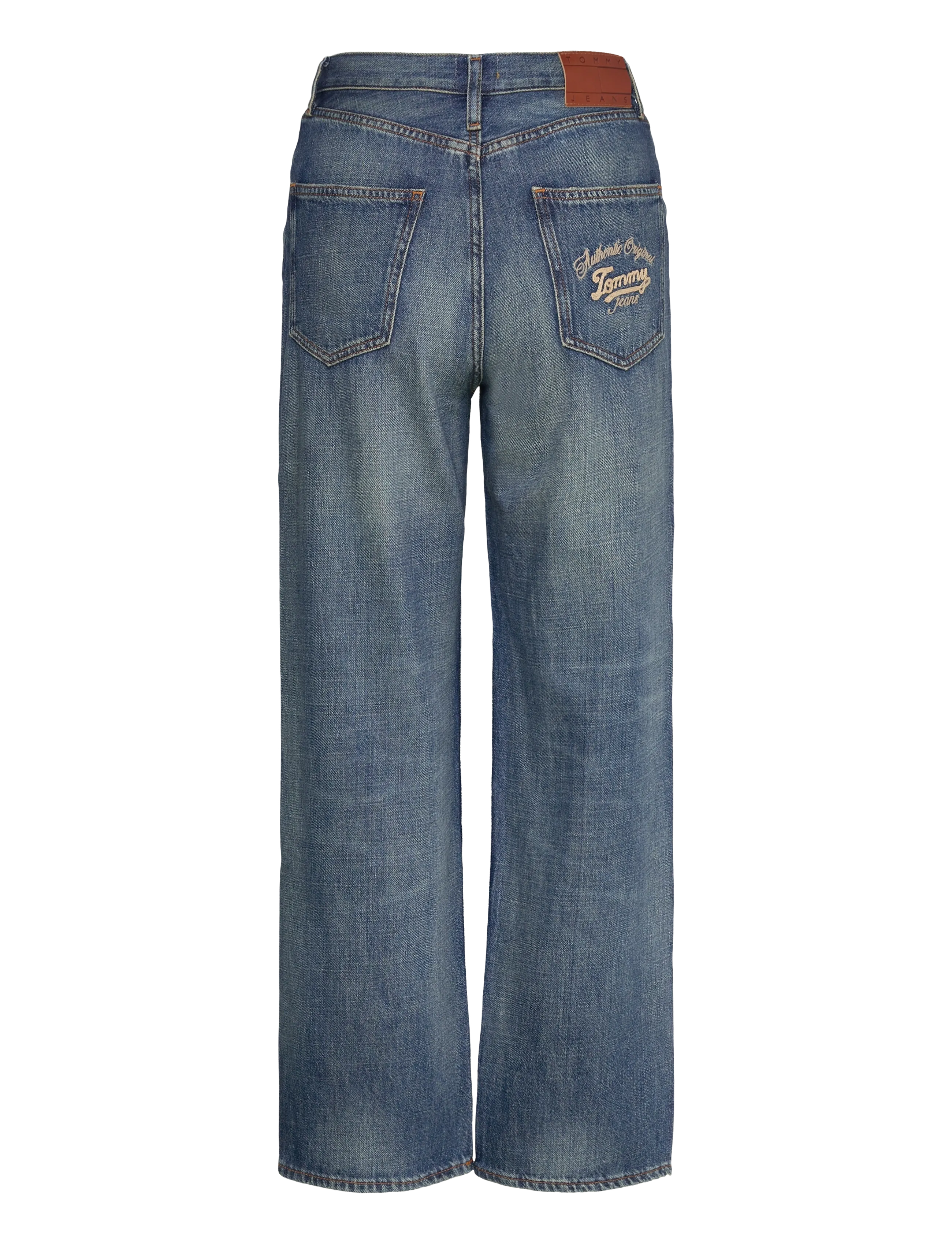 Tommy Jeans - LAYLA HR SLIM STR CBF CI2037 - Įprasto kirpimo džinsai - denim medium - 2