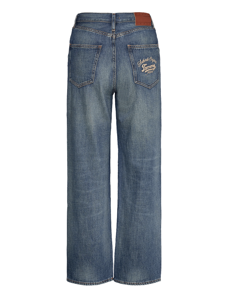 Tommy Jeans - LAYLA HR SLIM STR CBF CI2037 - Įprasto kirpimo džinsai - denim medium - 2
