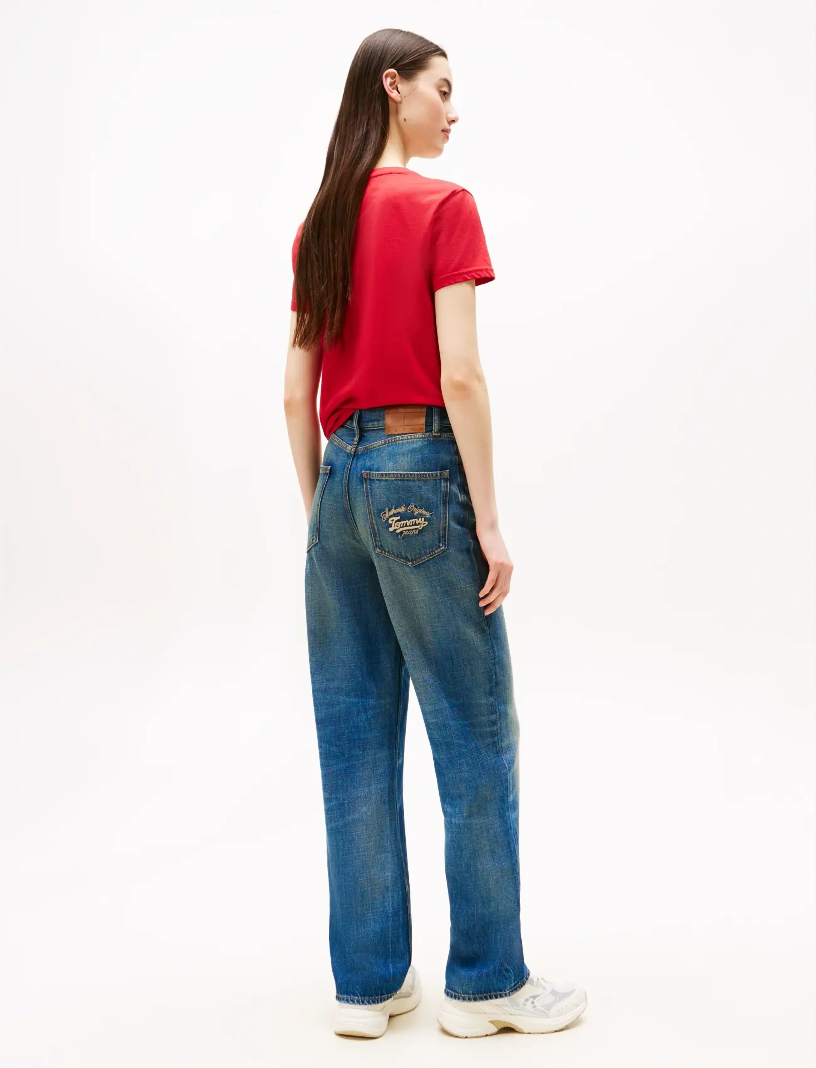 Tommy Jeans - LAYLA HR SLIM STR CBF CI2037 - Įprasto kirpimo džinsai - denim medium - 3