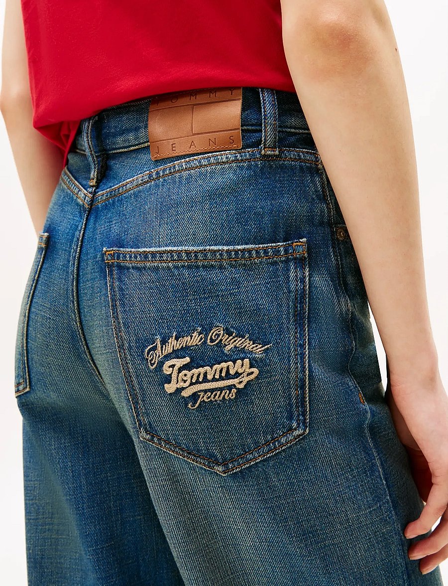 Tommy Jeans - LAYLA HR SLIM STR CBF CI2037 - Įprasto kirpimo džinsai - denim medium - 5