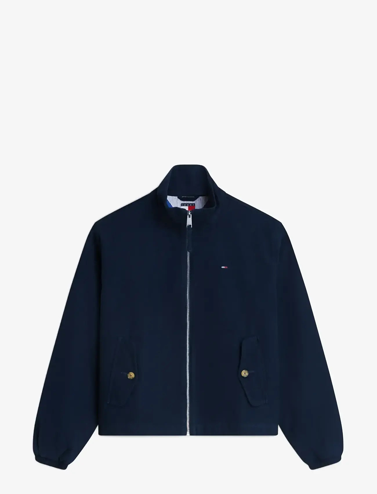 Tommy Jeans - TJW REG ZIP COTTON JACKET EXT - forårsjakker - dark night navy - 1