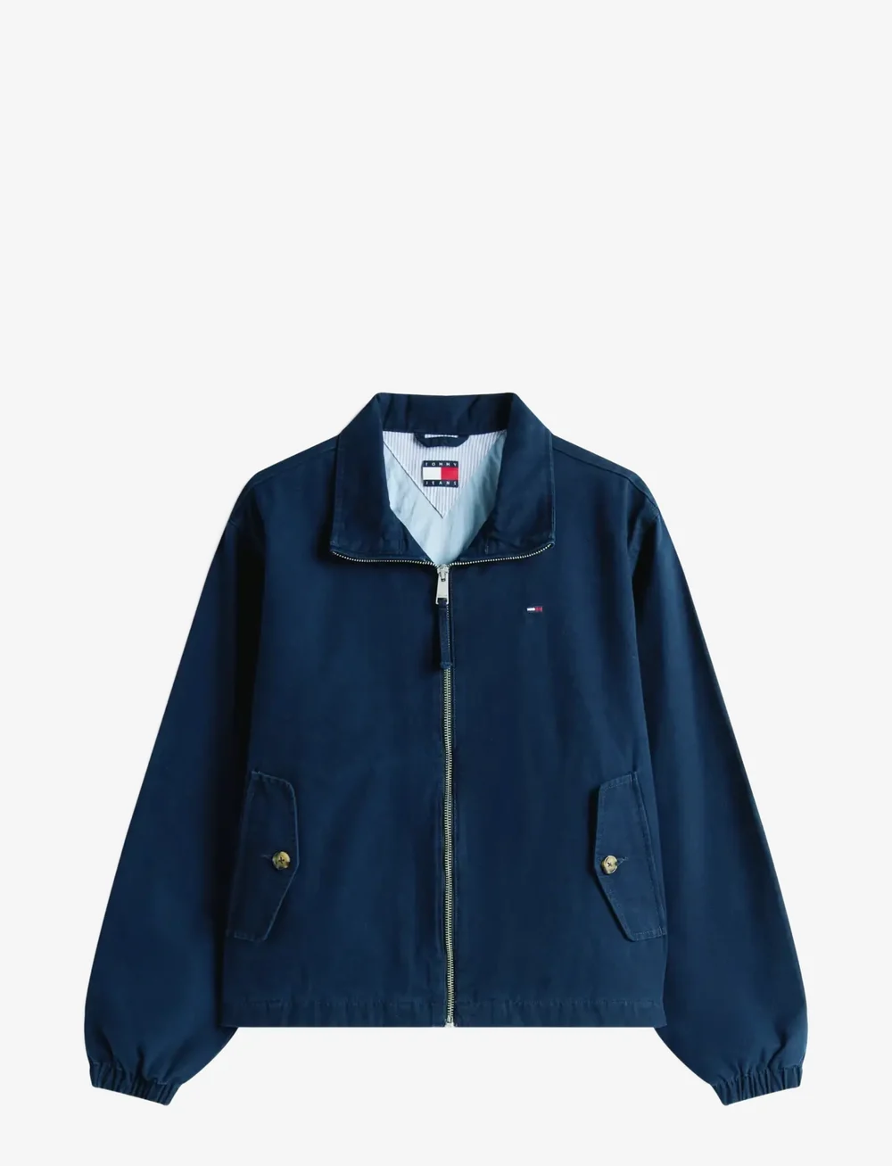 Tommy Jeans - TJW REG ZIP COTTON JACKET EXT - efterårsjakker - dark night navy - 1