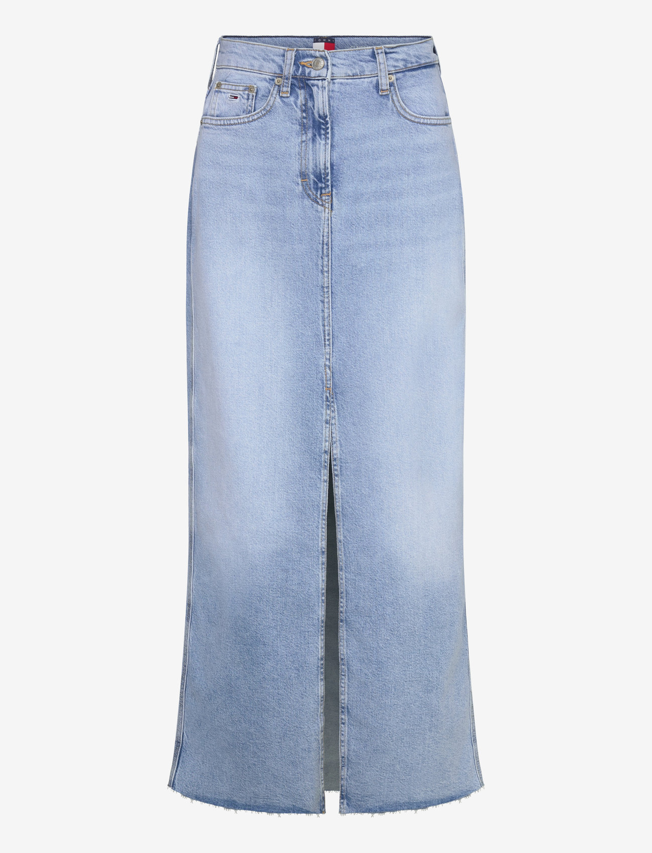 Tommy Jeans - CLAIRE MAXI SKIRT BI0112 - jeansröcke - denim light - 1