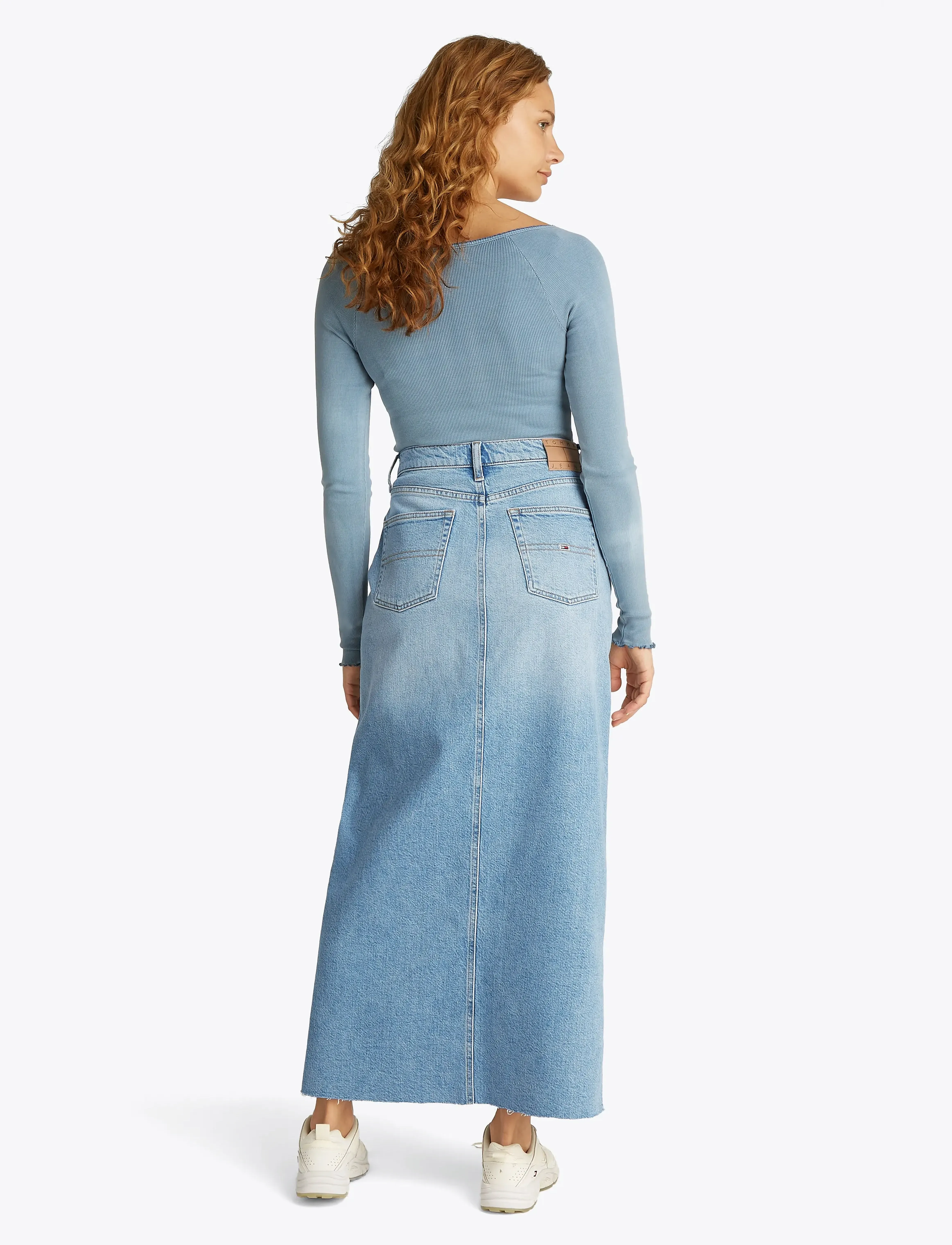 Tommy Jeans - CLAIRE MAXI SKIRT BI0112 - denim light - 3
