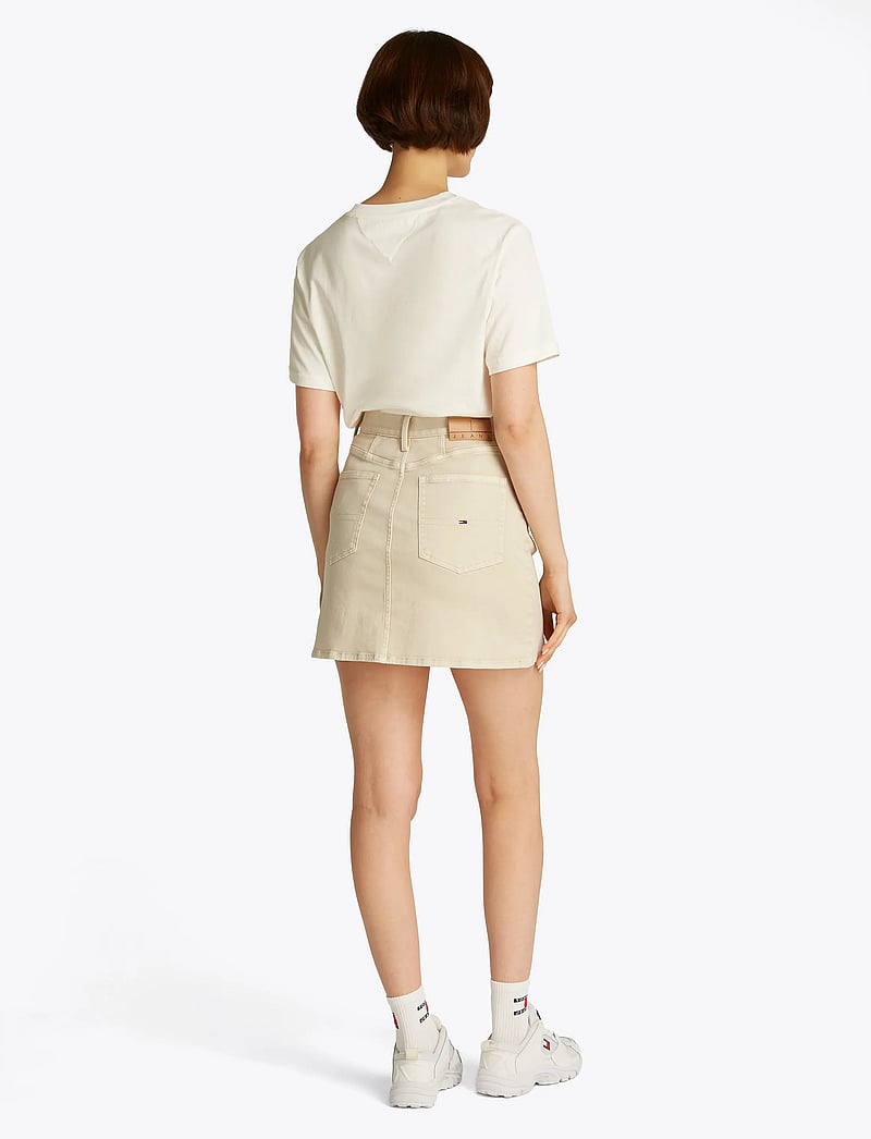 Tommy Jeans - TJW GMD COTTON MOM SKIRT - denimnederdele - newsprint - 3