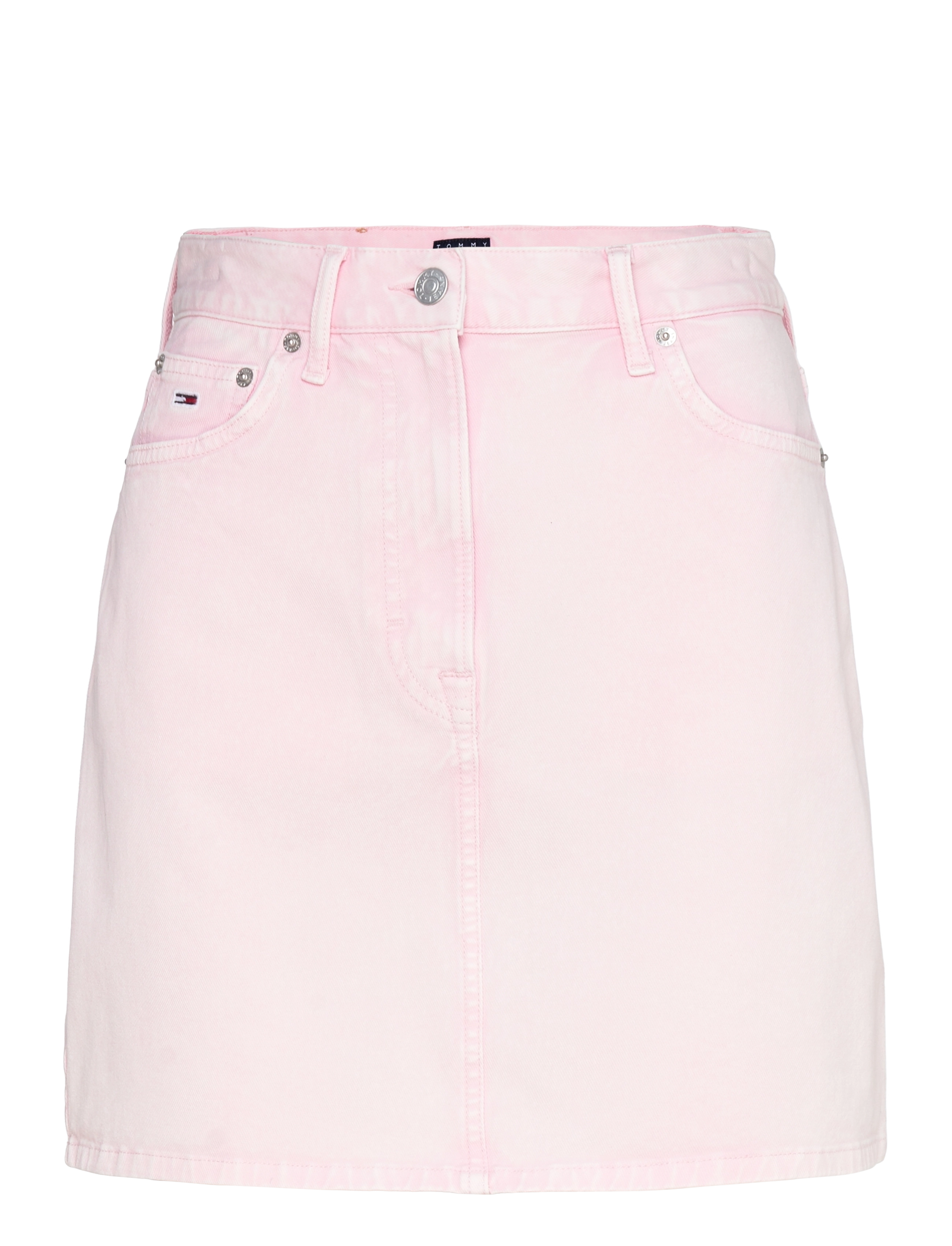 TOMMY JEANS Tjw Gmd Baumwolle Mom Rock Pink - 26 - Damen