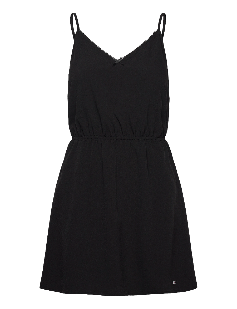 Tommy Jeans - TJW ESSENTIAL STRAP DRESS EXT - konfirmation - black - 1