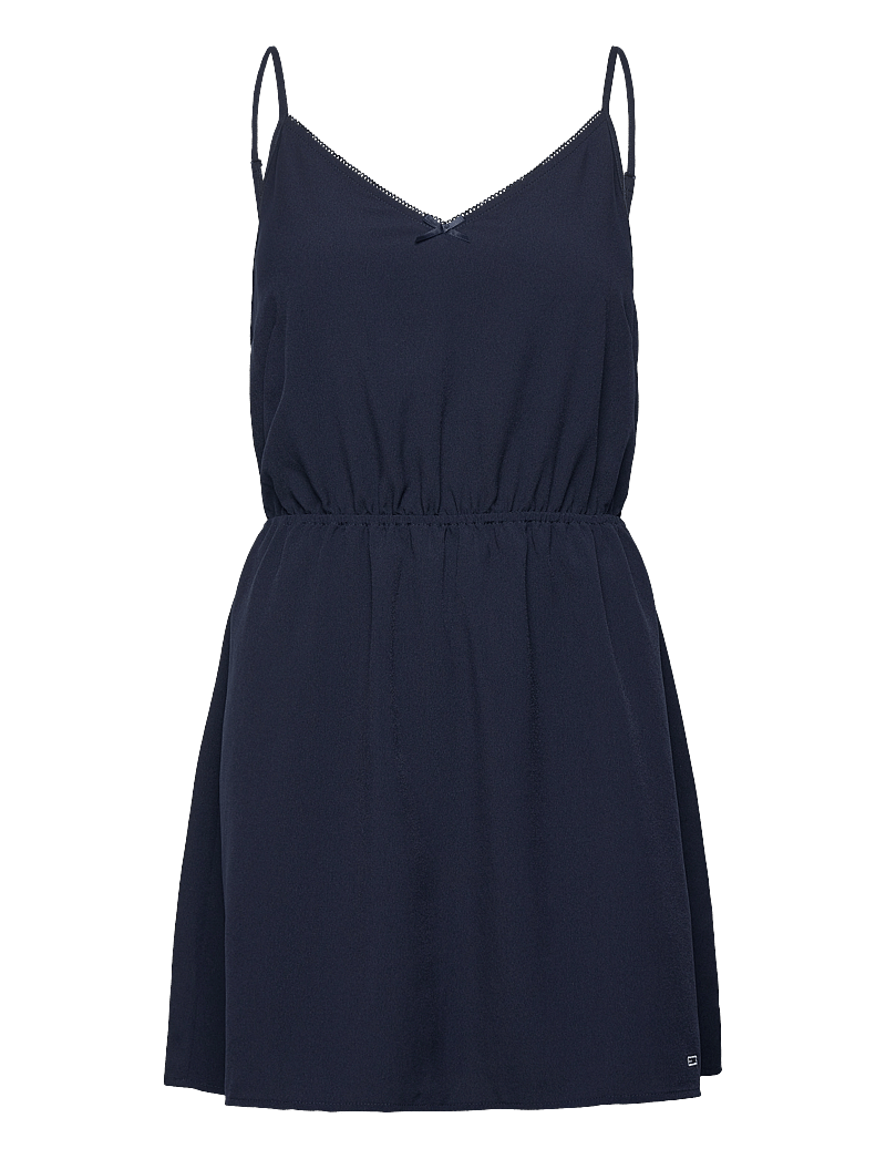 Tommy Jeans - TJW ESSENTIAL STRAP DRESS EXT - konfirmationstøj - dark night navy - 1