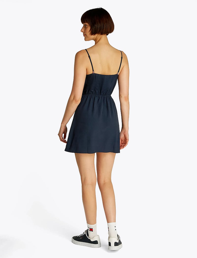 Tommy Jeans - TJW ESSENTIAL STRAP DRESS EXT - konfirmationstøj - dark night navy - 3