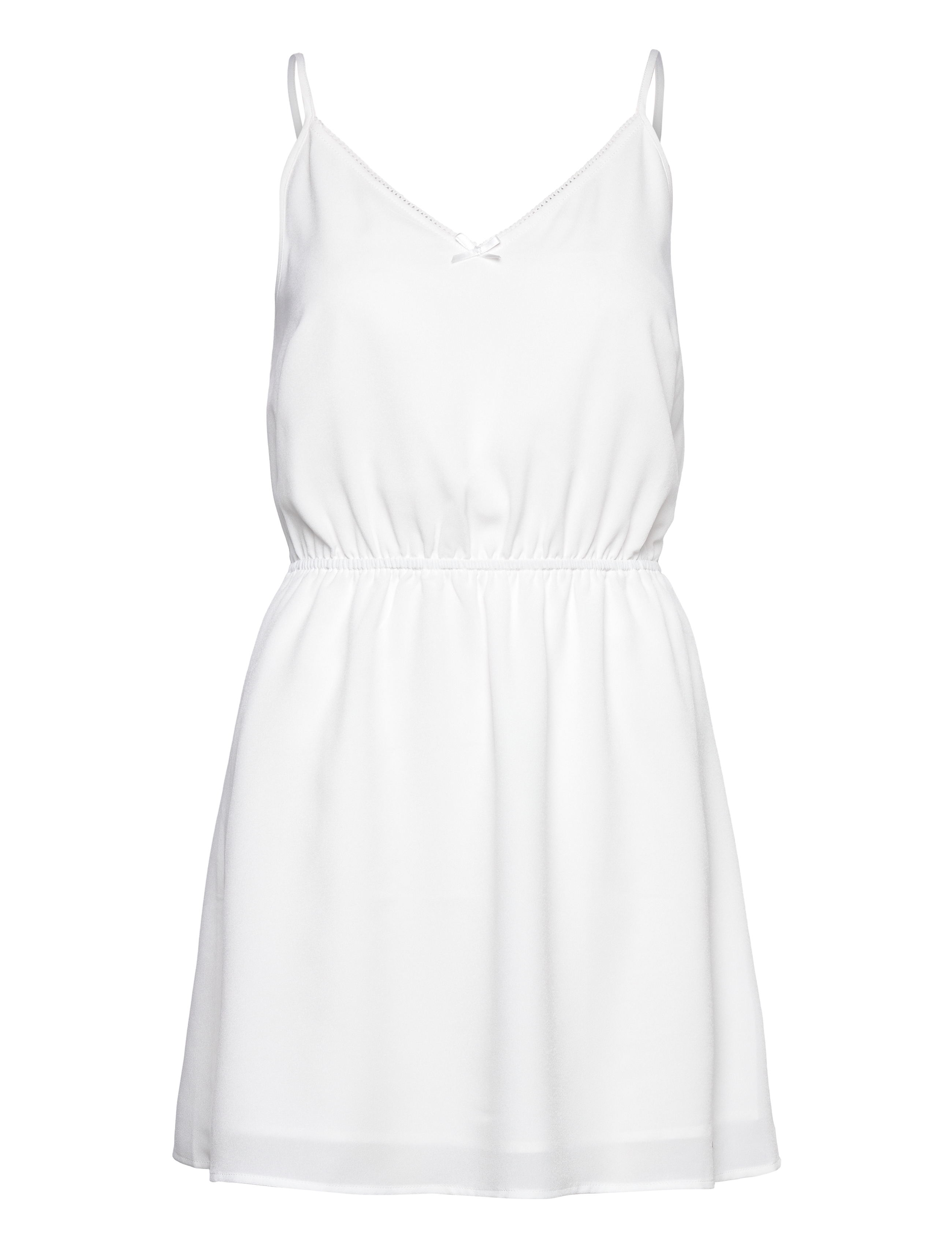 Tommy Jeans Tjw Essential Strap Dress Ext, XS, Dresses, Weiß - Short Dress, Frauen