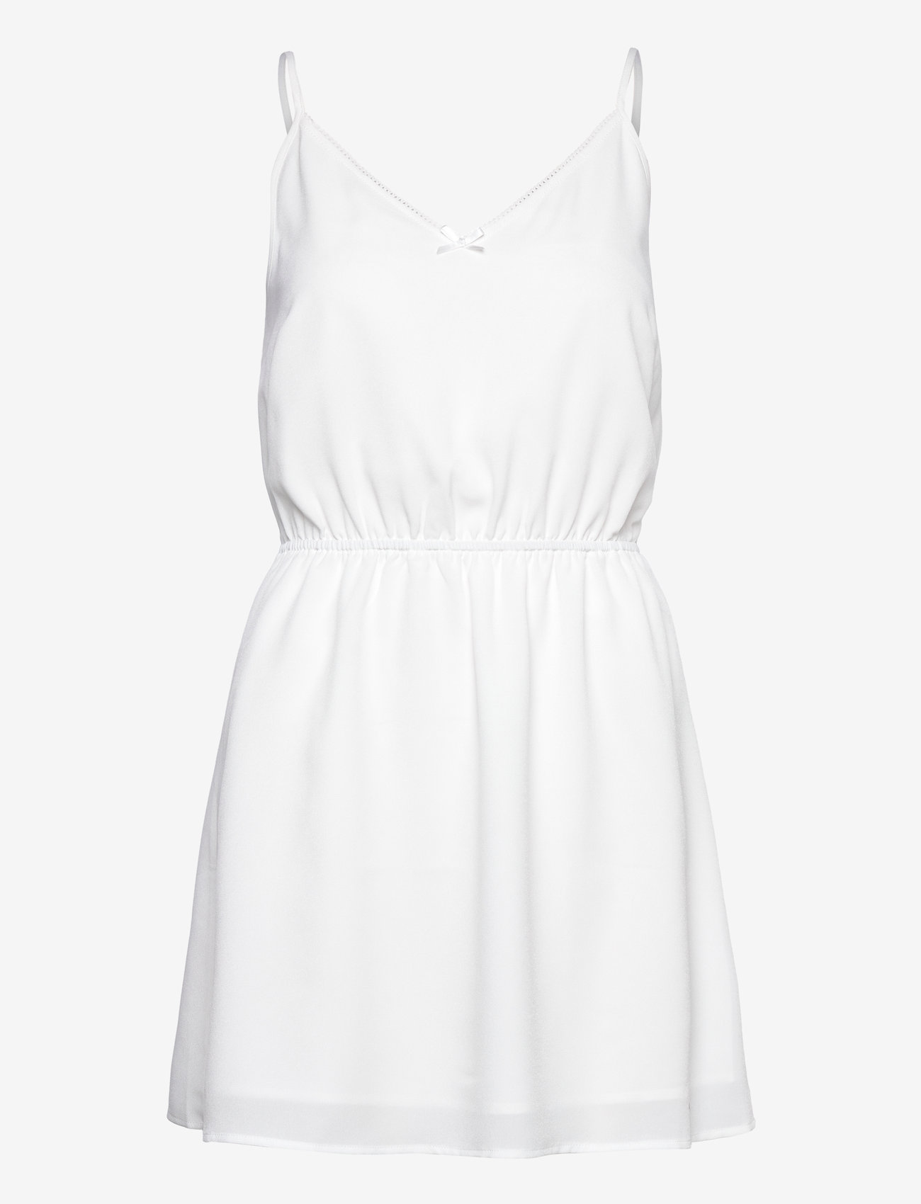 Tommy Jeans - TJW ESSENTIAL STRAP DRESS EXT - konfirmation - ecru - 0