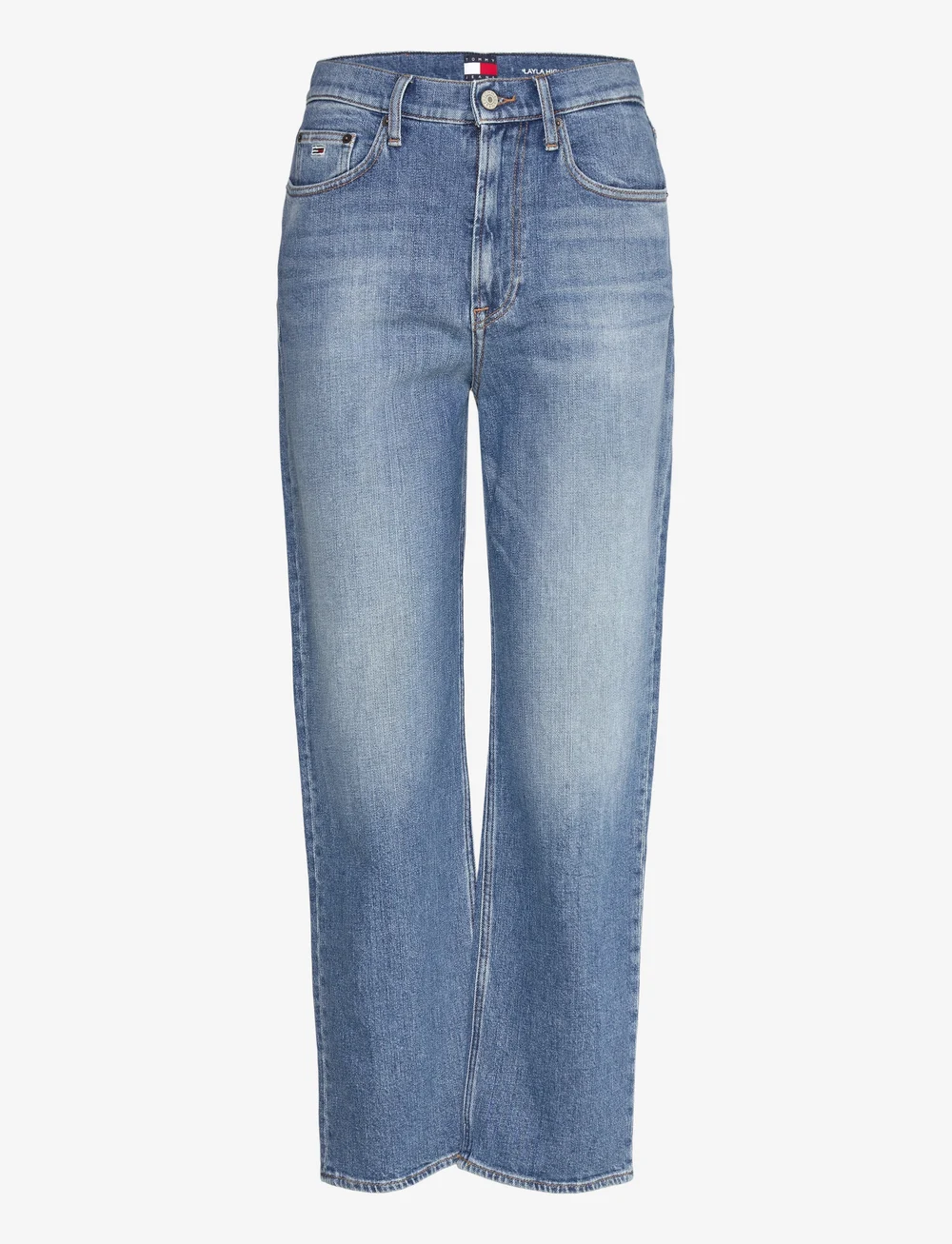 Tommy Jeans - LAYLA HR SLIM STR BI0134 CO - regular jeans - denim medium - 1