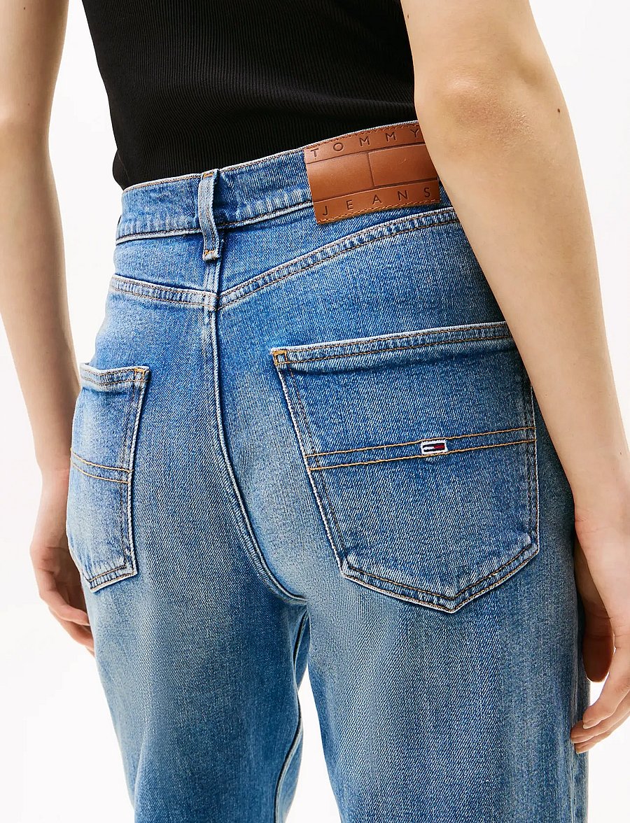 Tommy Jeans - LAYLA HR SLIM STR BI0134 CO - regular jeans - denim medium - 5
