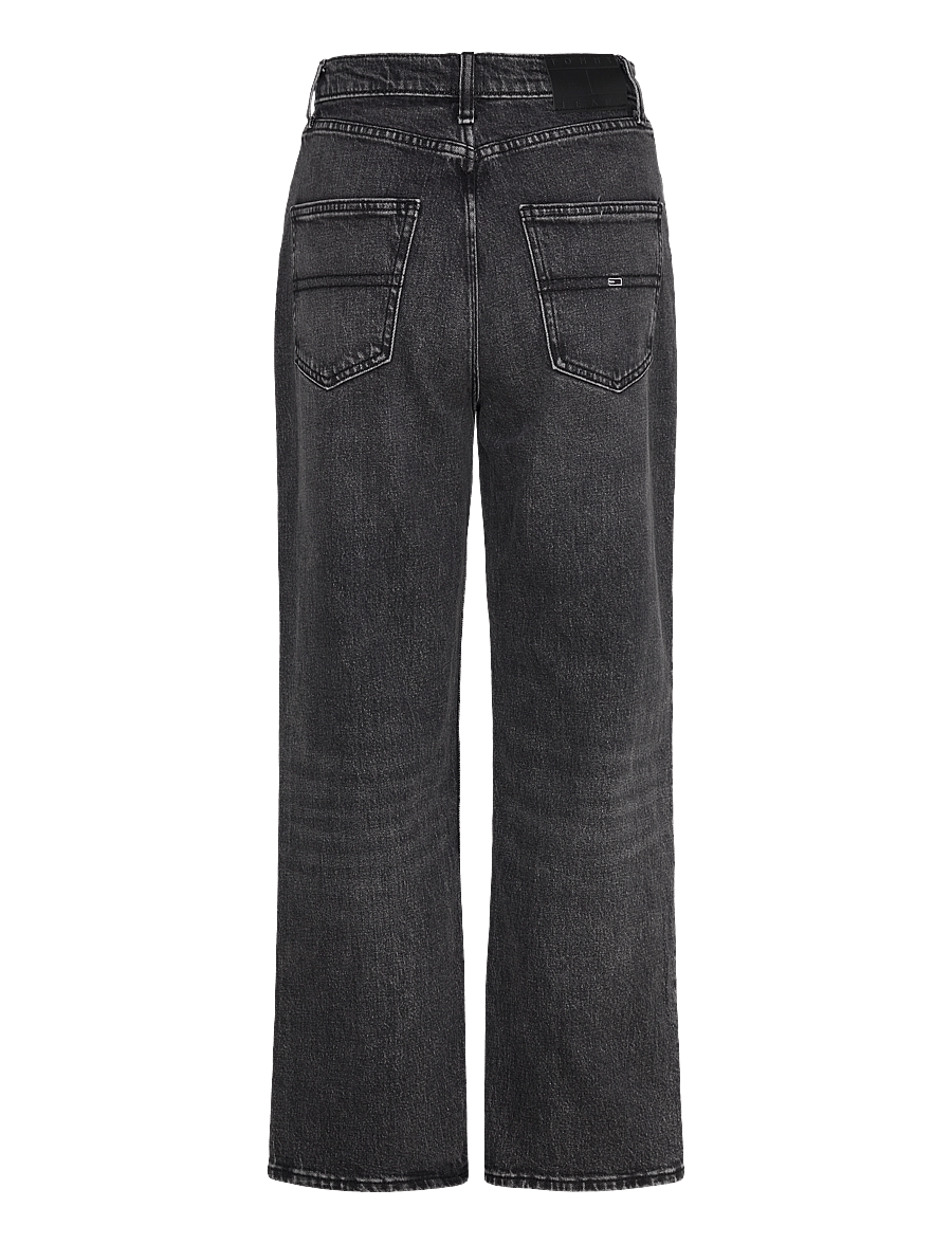 Tommy Jeans - LAYLA HR SLIM STR BI0187 CO - beinar gallabuxur - denim washed black - 2