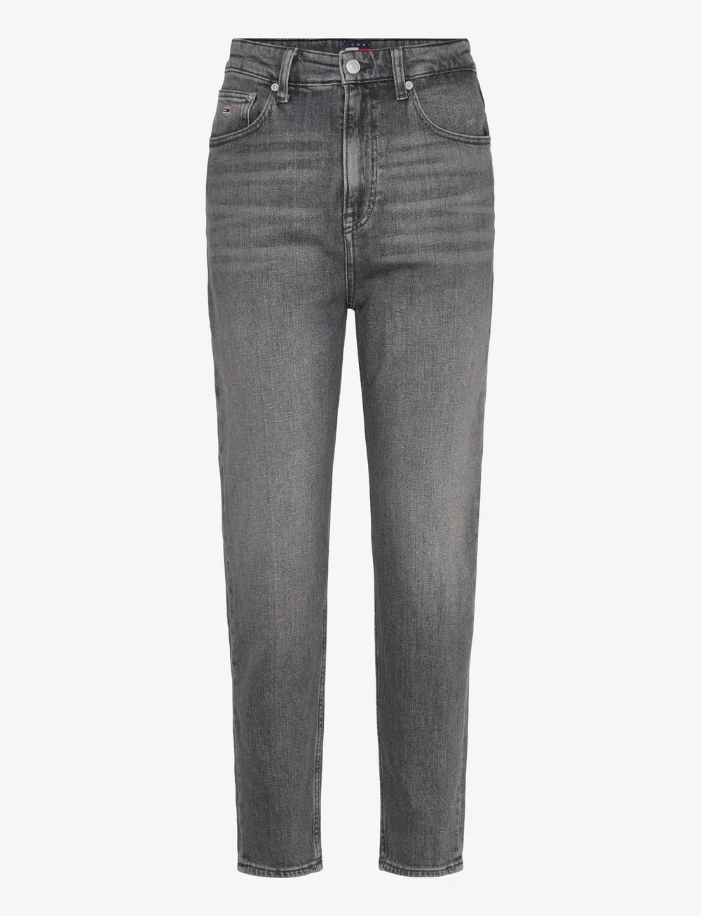 Tommy Jeans - MOM JEAN UH TPR BI0177 CO - regular jeans - denim grey - 1