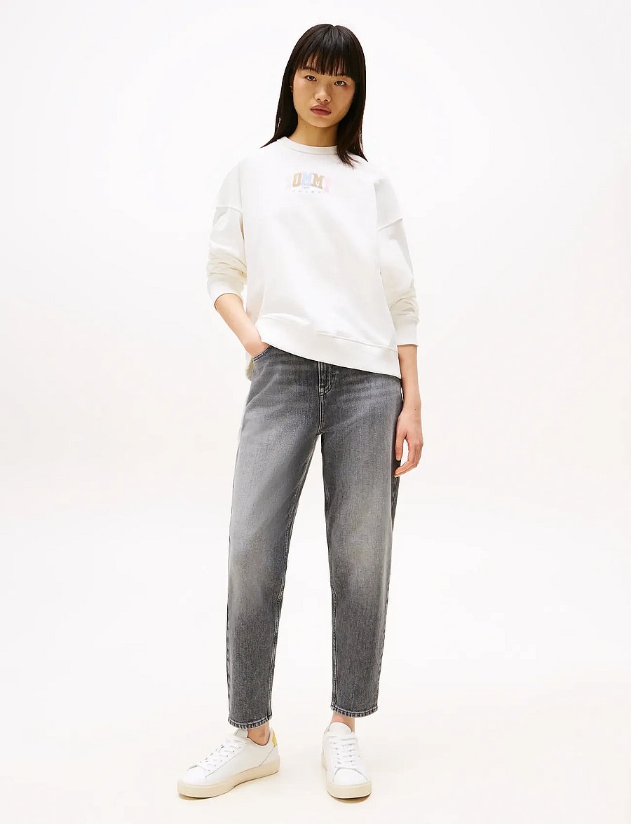 Tommy Jeans - MOM JEAN UH TPR BI0177 CO - mom jeans - denim grey - 3
