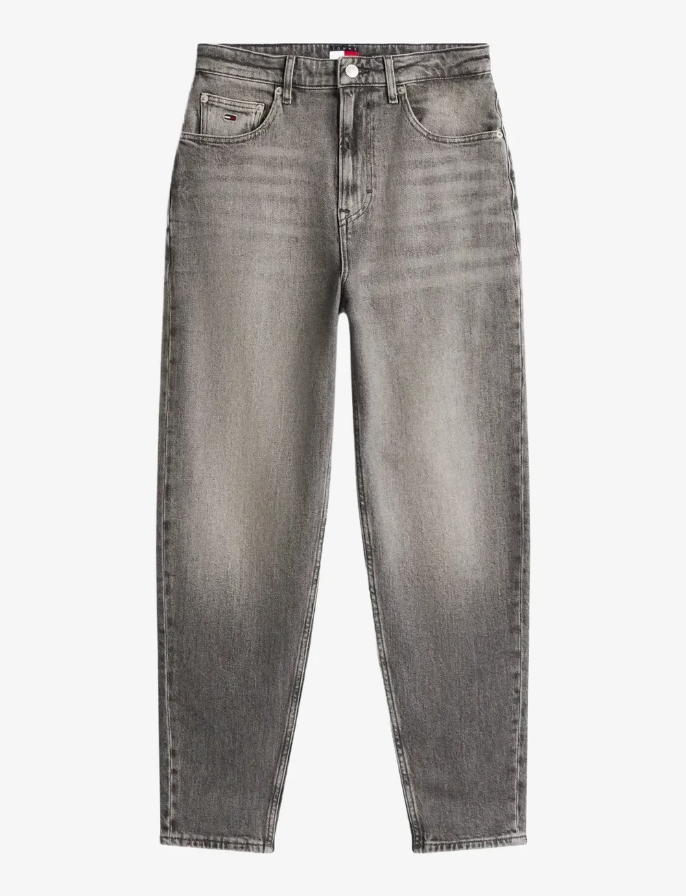 Tommy Jeans - MOM JEAN UH TPR BI0177 CO - regular jeans - denim grey - 1