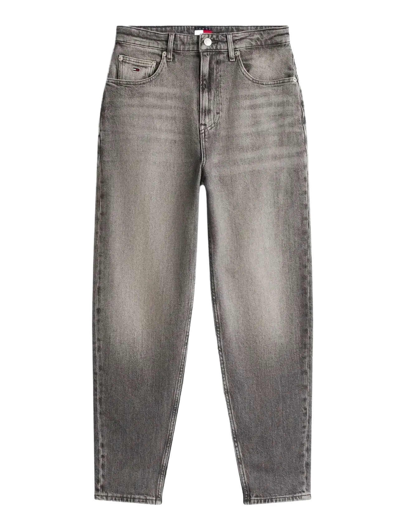 Tommy Jeans MOM JEAN UH TPR BI0177 CO - Mom jeans - DENIM GREY / grey