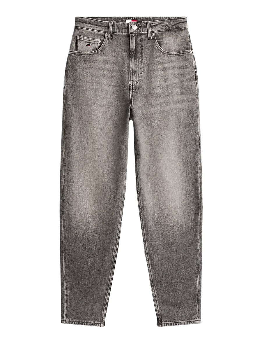 Tommy Jeans - MOM JEAN UH TPR BI0177 CO - regular jeans - denim grey - 1